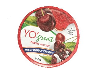 Yogurt Yo'Great Greek West Indian Cherry 150g