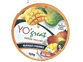 Yogurt Yo'Great Greek Mango 150g
