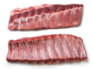 Pork Ribs Trimmed Skinless /kg