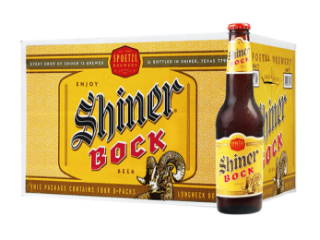 Shiner bock glass 12floz (088573331004)
